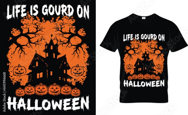 Obraz Halloween t-shirt design 