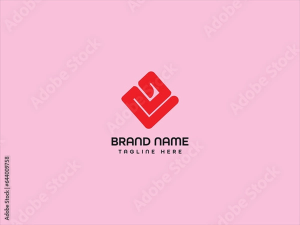 Obraz letter logo design
