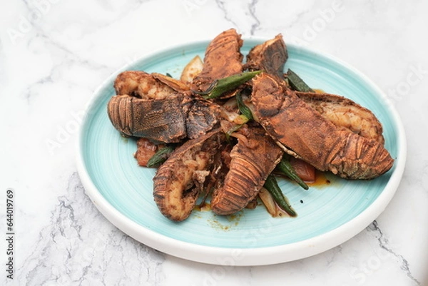 Obraz Spicy cray fish