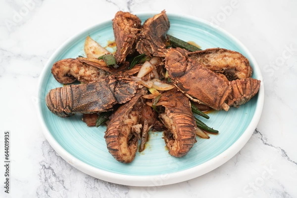 Obraz Spicy cray fish