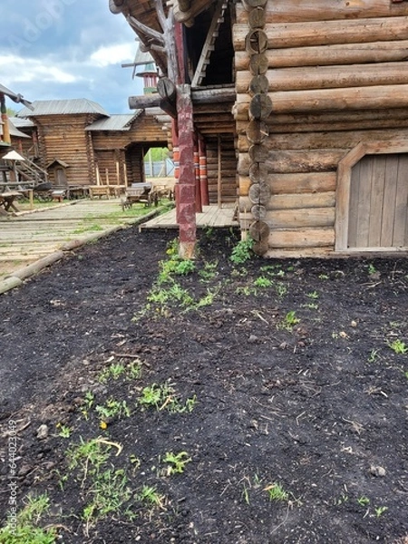 Obraz old abandoned house