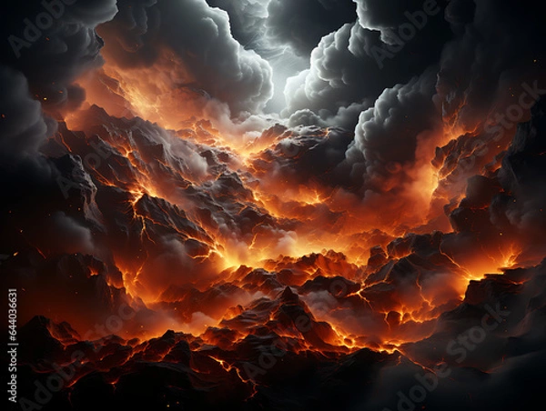 Fototapeta cloud dark