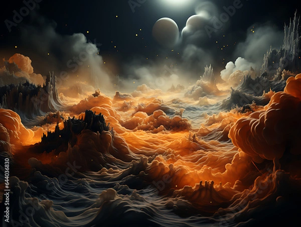 Fototapeta cloud dark