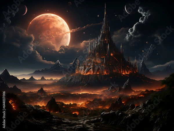 Fototapeta cloud dark