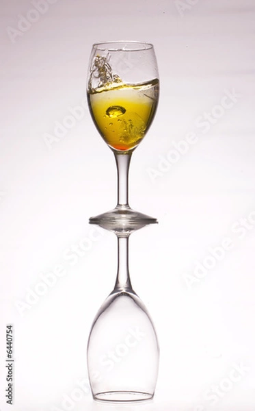 Fototapeta Yellow Splash