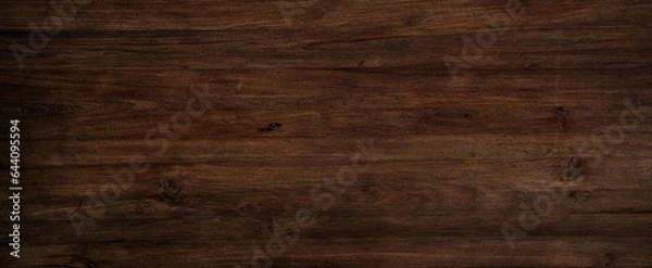 Obraz Dark wood background, old black wood texture for background