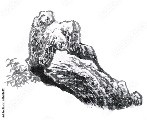 Fototapeta 아름다운 산수화