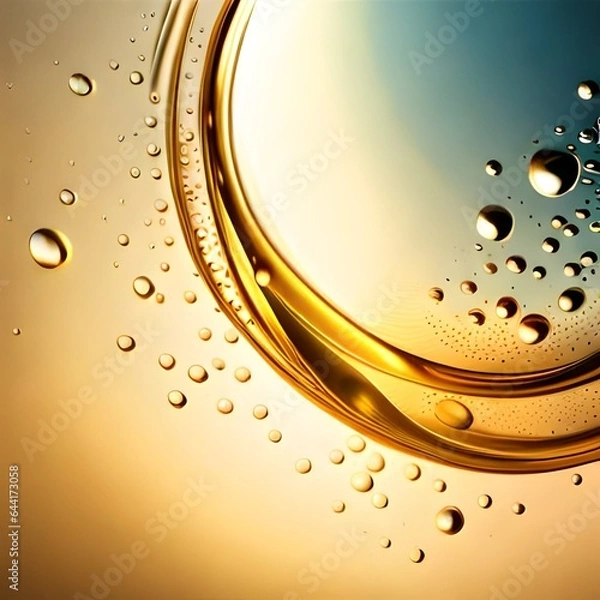 Fototapeta abstract background with gold Created using generative AI tolls