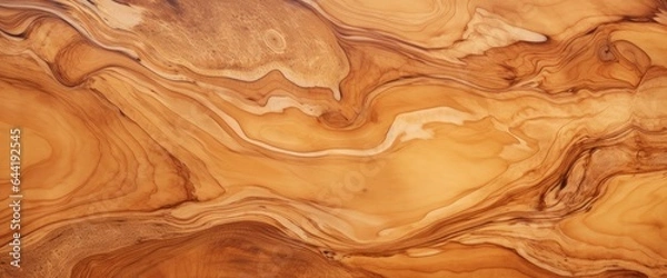 Fototapeta Real wood texture with varnished background. Natural wood texture background