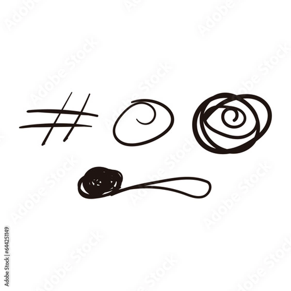 Obraz Angry Symbols.