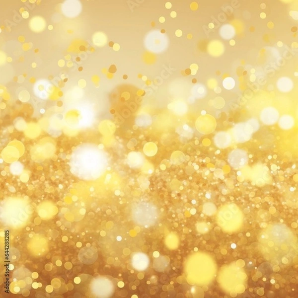 Obraz Yellow gold glitter background