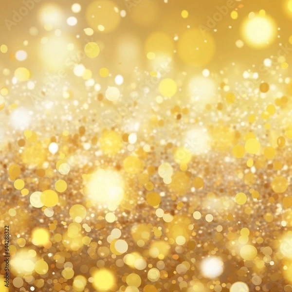Obraz Yellow gold glitter background