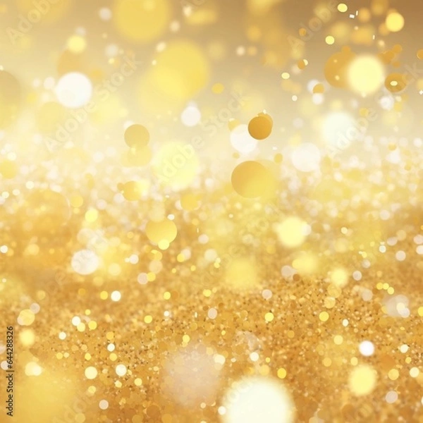 Obraz Yellow gold glitter background