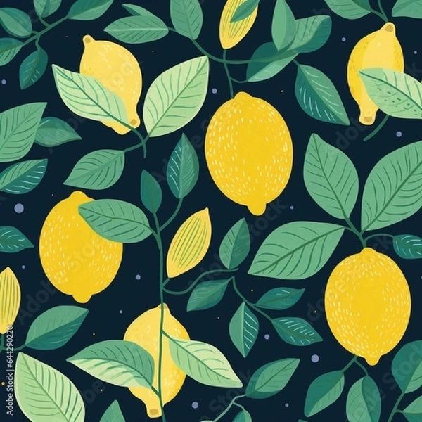 Obraz Lemon background