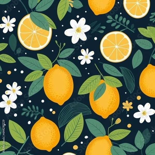Obraz Lemon background
