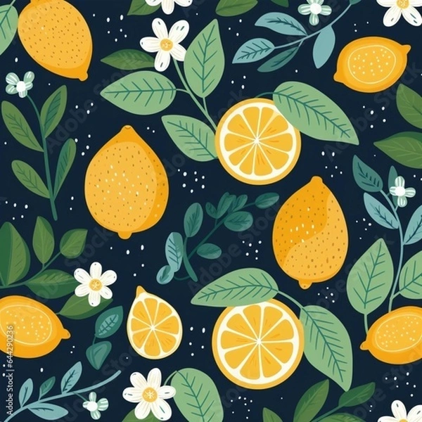 Obraz Lemon background
