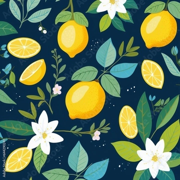 Obraz Lemon background