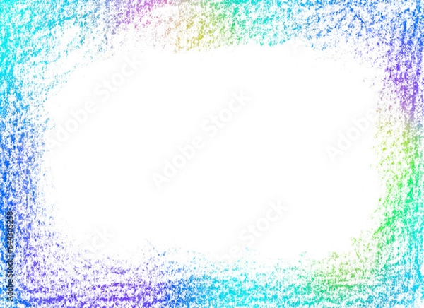 Fototapeta クレヨン背景