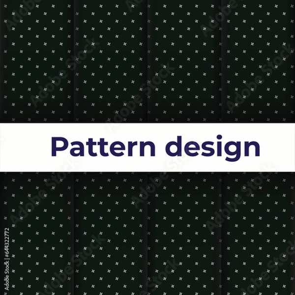 Obraz Flat design classic argyle pattern.