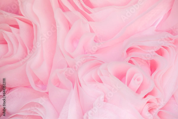 Obraz Abstract background pink fabric.