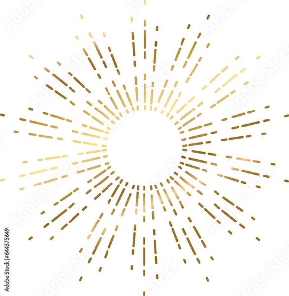 Fototapeta Sun and Moon celestial mystic esoteric magic elements .