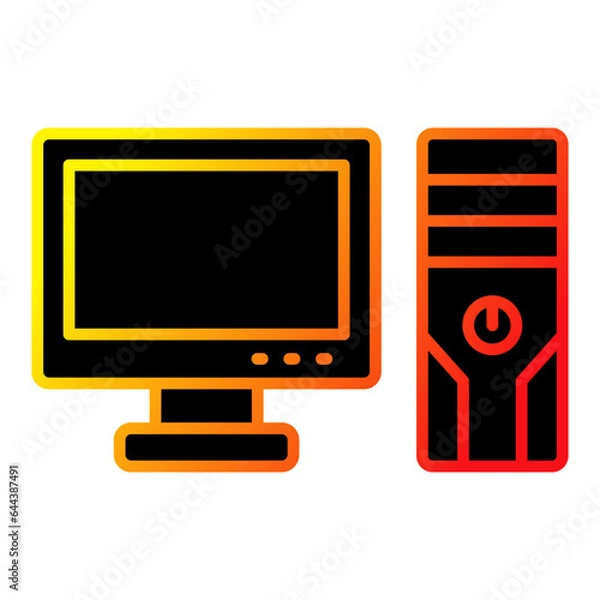 Fototapeta Computer Icon