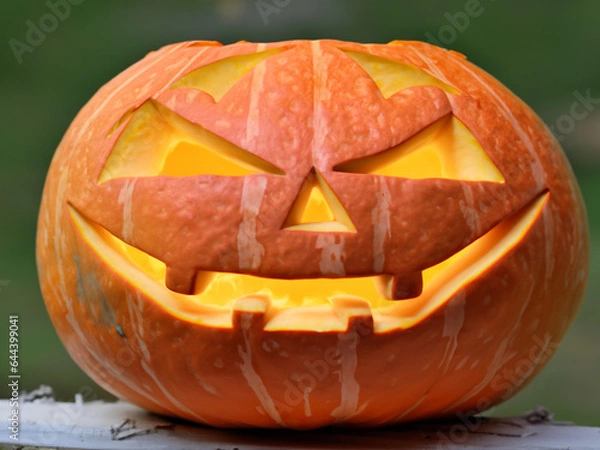 Obraz halloween jack o lantern