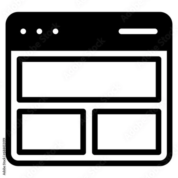 Fototapeta website dualtone 