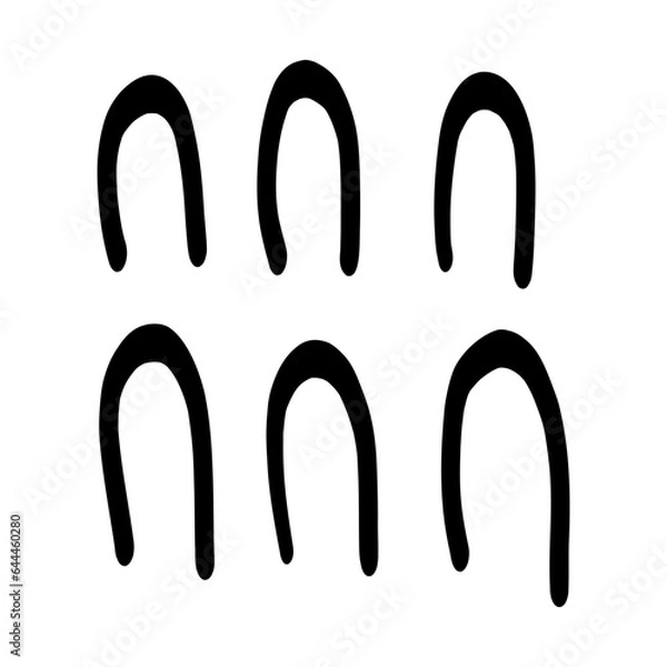 Obraz Doodle Arch Elements