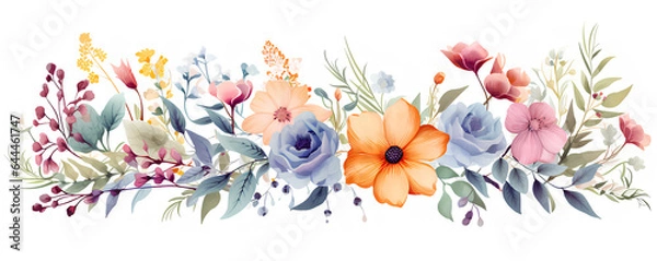 Obraz 水彩　フラワー