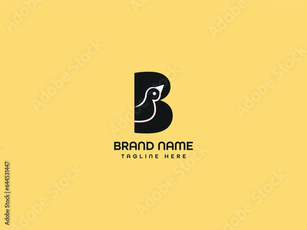 Obraz letter logo design