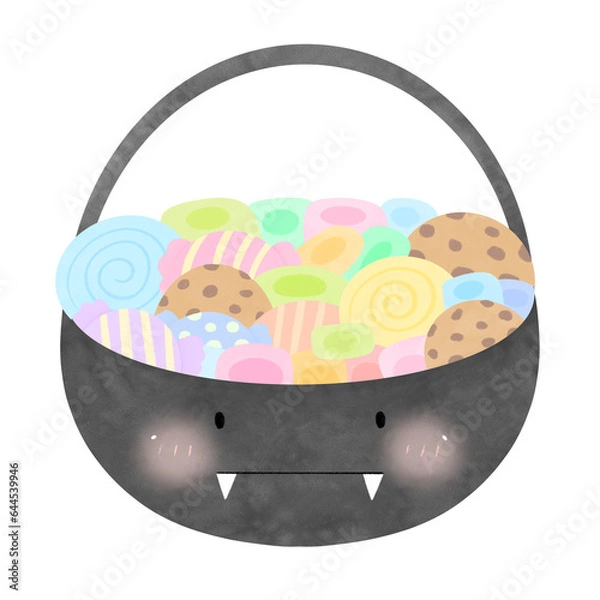 Obraz candy bucket