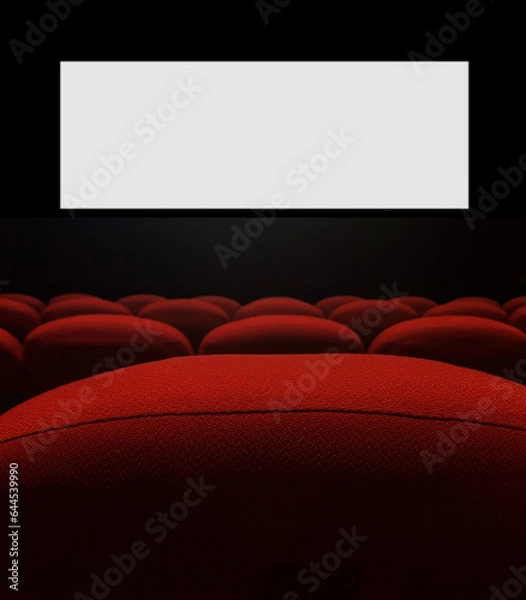 Obraz 上映前の、誰もいない映画館