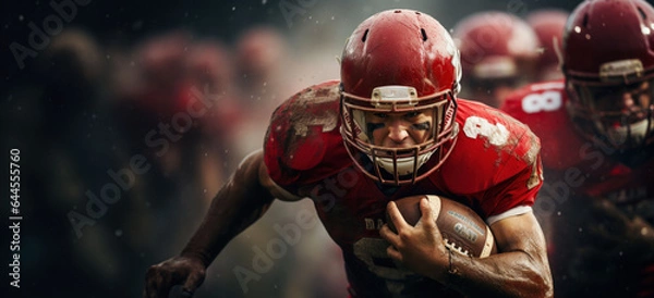 Fototapeta Rise to Glory: American Football Moments