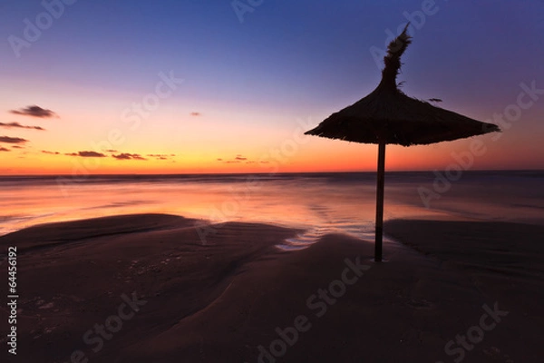 Fototapeta sunrise beach