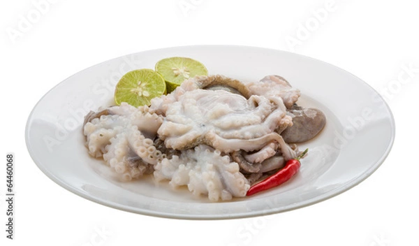 Fototapeta Raw octopus