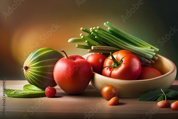 Obraz vegetables and fruits