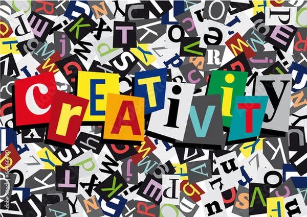 Fototapeta Creativity, anonymous message