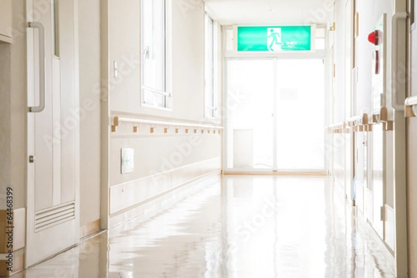 Obraz 福祉施設の廊下