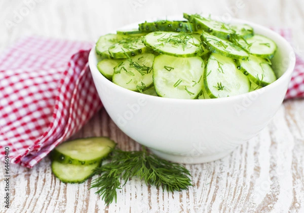 Obraz cucumber salad