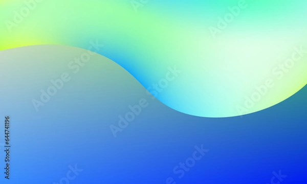 Obraz fluid pattern color gradient background design with bright color combination
