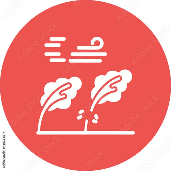 Fototapeta Tree Broken Icon