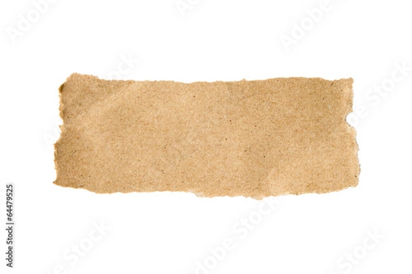 Obraz brown torn paper