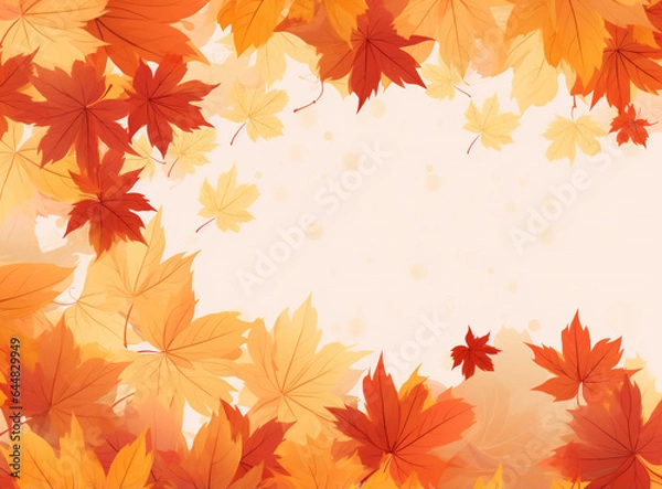 Fototapeta Infinite Autumn: Backgrounds for Endless Creativity