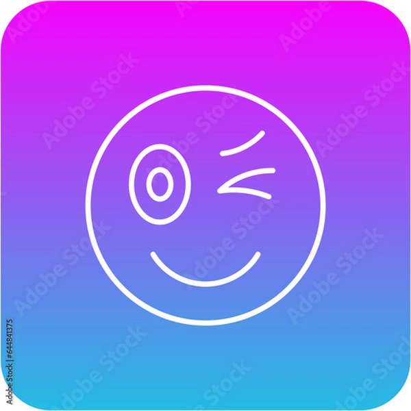 Obraz Wink Icon