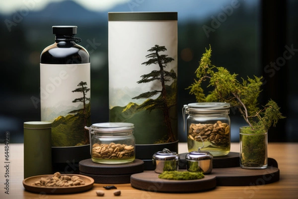 Fototapeta Packaging Concept, Generative AI