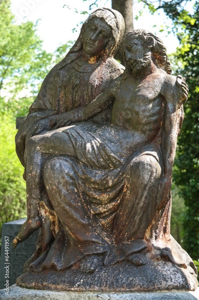 Obraz cemetery jesus and maria