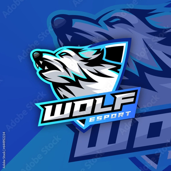 Fototapeta WOLF LOGO