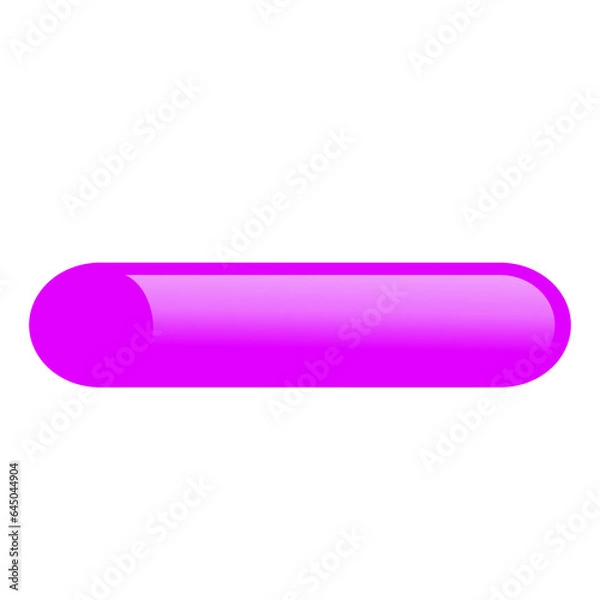 Fototapeta pink glossy button