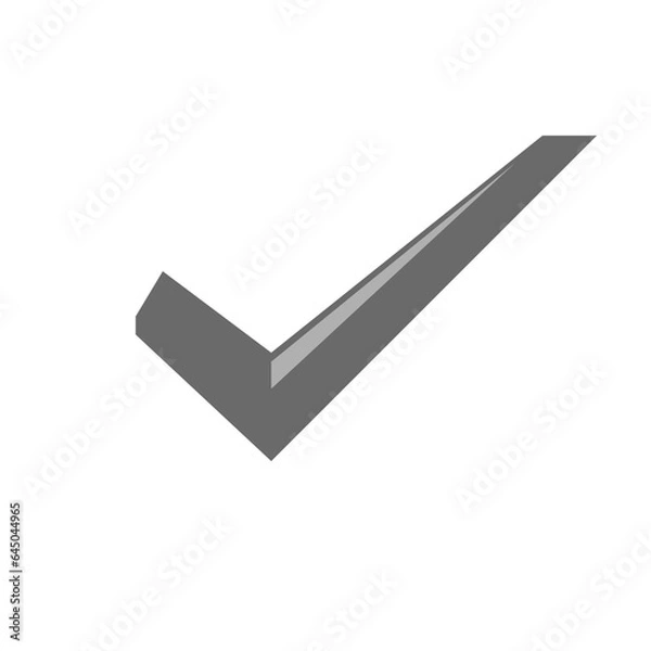 Fototapeta check mark